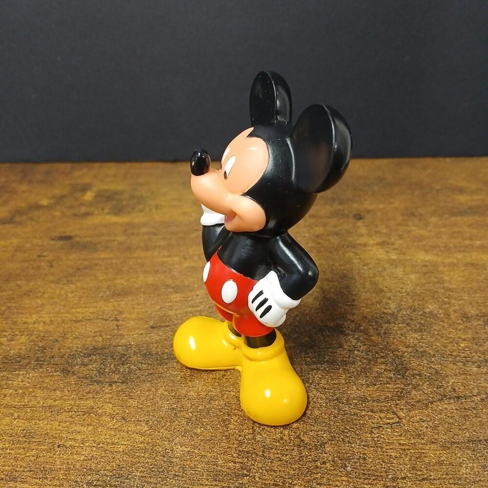 Vintage 4" Mickey Mouse Figure, Figurine - Picture 2 of 7